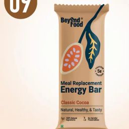 Beyond Food Meal Replacement Bar Classic Cocoa Flavour - Pack of 9-image-81