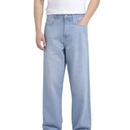 Rare Rabbit Blue Comfort Fit Solid Jeans-picture-5