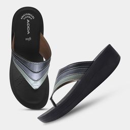 Adda Women Colourblocked Casual Open Toe Flats-image-41