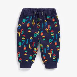 Mothercare Kids Navy Printed Trackpants-picture-15