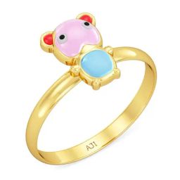 Joyalukkas 22k Yellow Gold Jolly Designer Kid's Ring-image-59