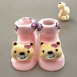 Yellow Bee Infant Boys Patterned Ankle Length Socks-91