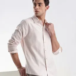 Calvin Klein Jeans Silver Peony Striped Slim Fit Shirt-picture-35