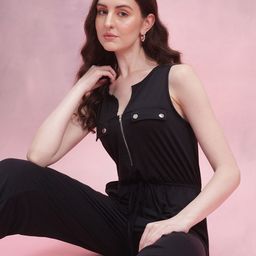 DressBerry Pocket Detailing Ankle-Length Basic Jumpsuit-picture-15