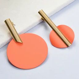 Sohi Gold Plated Designer Stud Earrings-image-65
