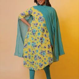Aurelia Blue Dupatta-34