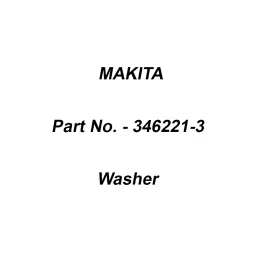 Makita Washer 16 for HR2300, Part No 346221-3-88
