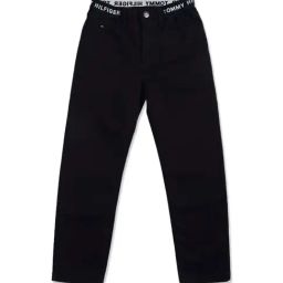 Tommy Hilfiger Kids Desert Sky Cotton Logo Trousers-picture-23