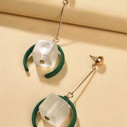 Sohi Gold Plated Designer Stud Earrings-image-5