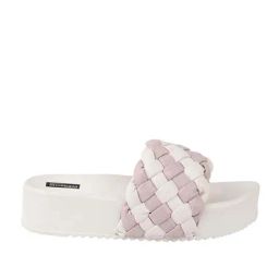 Shoetopia Kids Pink & White Casual Slides-image-39