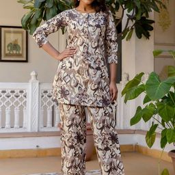Selvia Printed Tunic With Trouser Co-Ords-picture-7