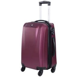 Nasher Miles Canberra Hard-Sided Cabin  Bag Maroon 20 Inch | 55CM Trolley/Travel/Tourist-image-57