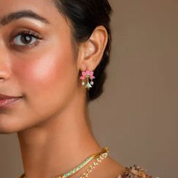 Shaya Maahi Ve 18k Gold-Plated Brass Earrings-image-45