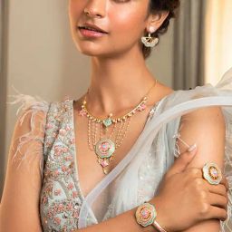 Shaya Genda Phool 18k Gold-Plated Brass Earrings-22