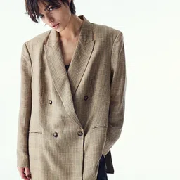 H&M Linen-Blend Blazer-image-94
