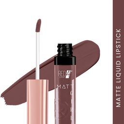 RED 4 Matt Girl Long Lasting Liquid Lipstick - 7 ml - Shade No - 201-17