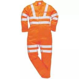 RS PRO Orange Reusable Hi Vis Overalls, XL Model No 1248217-image-46