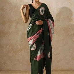 Moara Tie and Dye Pure Cotton Saree-23