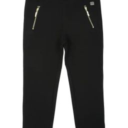 Peter England Girls Black Solid Jeggings-image-66