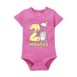 Zeezeezoo Infants Kids Printed Cotton Bodysuit-8