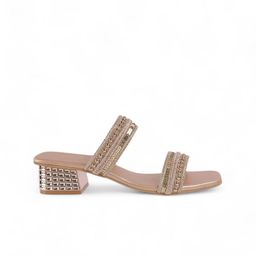 Mochi Textured Block Mules image 4