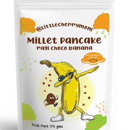 Littlecherrymom Pancake Mix - Ragi Choco Banana 175 g-image-85