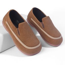 KIDLINGSS Colour Blocked Slip On Shoes - Tan-image-68