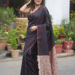SHOP DROP Woven Design Pure Silk Banarasi Saree-image-39