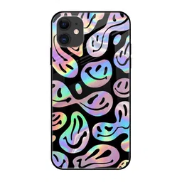 QRIOH Quirky Printed iPhone 12 Back Case Mobile Accessories-image-50