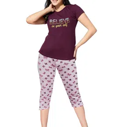BAESD Pure Cotton Printed Night Suits-image-57