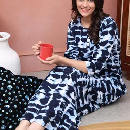 Claura Printed Maxi Nightdress-image-74