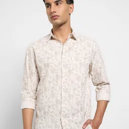 Peregrine by Pantaloons Men Floral Printed Casual Shirt-picture-34