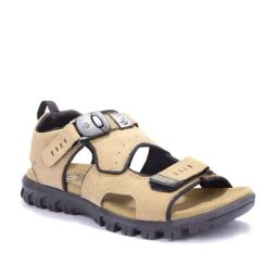 Woodland Men's Khaki Floater Sandals-image-81