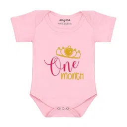 Arvesa 1 Month Baby Printed Bodysuit-image-63