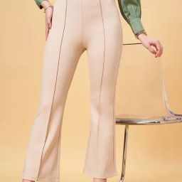 YU by Pantaloons Pink Bootcut Pants-image-16