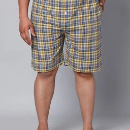 Urban Scottish Multi Cotton Regular fit Checks Boxers-image-29