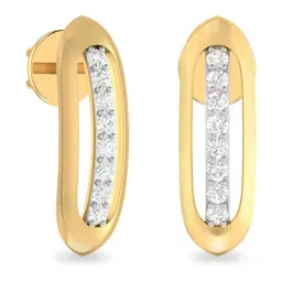 PC Jeweller Keefe 18k Gold Earrings for Women-image-22