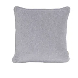 Maspar Colorart Charlotte Solid Grey 110 TC Cotton Blend Cushion Cover-25
