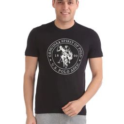 U.S. Polo Assn. Black Crew T-Shirt-image-52