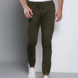 Dennis Lingo Olive  Slim Fit Joggers-image-82
