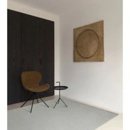 Ddecor Rugs Grey Polyester Solid Rugs-27