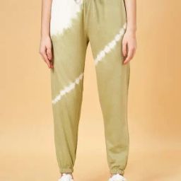 Ajile by Pantaloons Green Cotton Printed Joggers-image-47