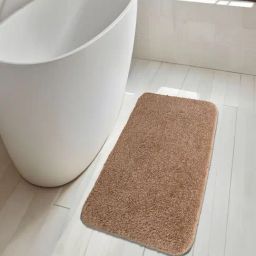 Mulberry Living Microfiber Brown 2000 TC Non-Slip Bath Mats Set of 2-picture-40