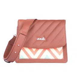 ZOUK Multicolor Printed Cross Body Bag image 2
