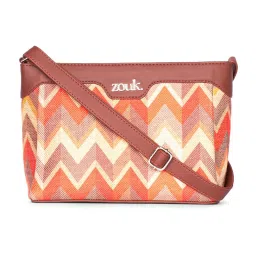 ZOUK Multicolor Printed Cross Body Bag image 2