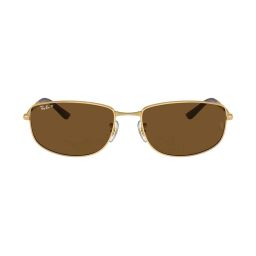 Ray-Ban Brown Rectangular Polarized Unisex Sunglasses image 2