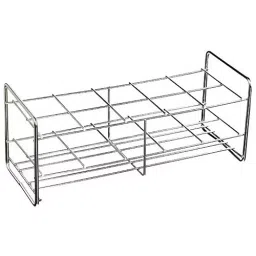 AS ONE Stainless Steel Test Tube Rack 65 mm Shelf Height, 2-9502-63-image-93