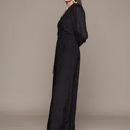 Ritu Kumar Basic Jumpsuit with Macrame Top image 2