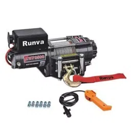 Runva 12 V Electric Winch with 1588 Kg Capacity, EWP3500U-image-57