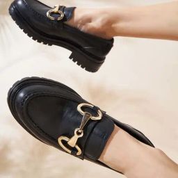 Peach Flores Women's Blake Black Casual Loafers-image-96